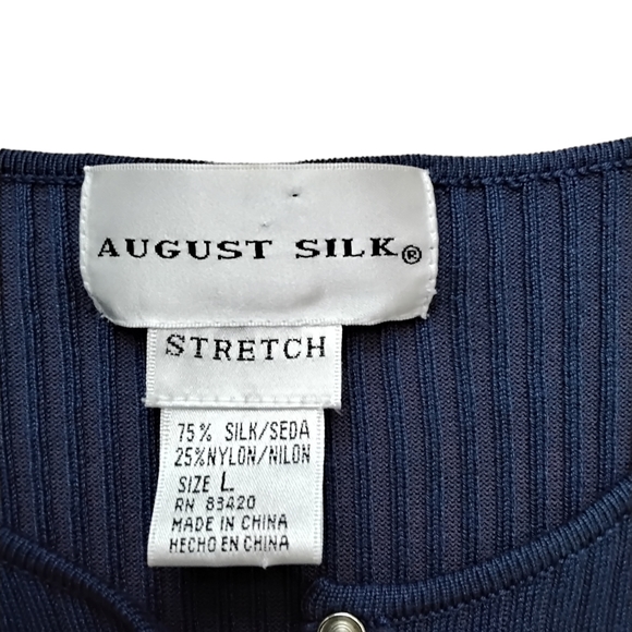 August Silk Vintage Cardigan - Picture 3 of 5